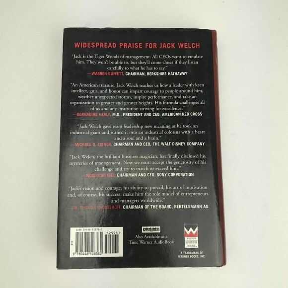 Jack Welch Autobiography: 'Straight From The Gut' Hardcover NEW! - Picture 2 of 2